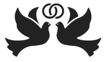Doves and wedding rings